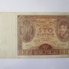 Polonia 100 Zloți/Zlotych 1934