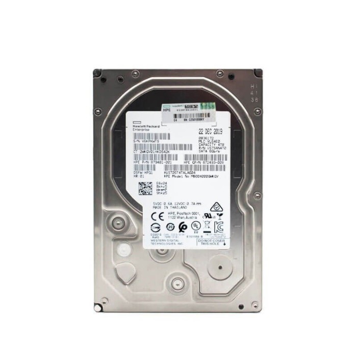 Hard Disk HP HUS726T4TALA604, 4TB SATA3 6Gbps, 3.5 inci, 7.2K RPM, 256MB Cache