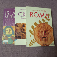 Lot 3 VOLUME: ROMA + GRECIA CLASICA + Islanda Medievala. Vikingii