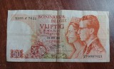 B11 - Bancnota foarte veche - Belgia - 50 franci - 1966