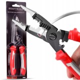 Cleste multifunctional, dezizolare, sertizare, prindere, lucru &icirc;n locuri greu accesibile, 9", Kraft