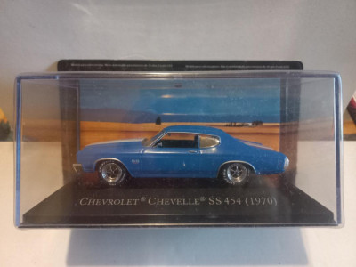 Macheta Chevrolet Chevelle SS 454 - 1970 1:43 Muscle Car foto