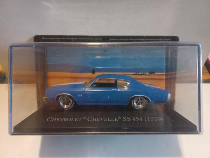 Macheta Chevrolet Chevelle SS 454 - 1970 1:43 Muscle Car