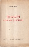 Grigore Tausan - Filosofi romani si straini (editie veche)