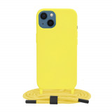 Husa pentru iPhone 13, Techsuit Crossbody Lanyard, Yellow