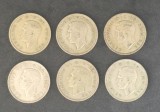 Lot Monede Argint Marea britanie