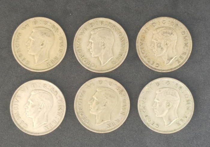 Lot Monede Argint Marea britanie
