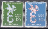 SAAR 1958 - EUROPA, MNH