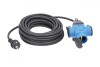Prelungitor cu 3 prize cablu 4.5m H07RN-F 3G1,5 230V 16A max. 3500W IP44, As Schwabe
