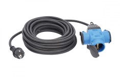 Prelungitor cu 3 prize cablu 4.5m H07RN-F 3G1,5 230V 16A max. 3500W IP44