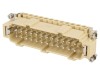 Conector HDC Tata ILME JNEM 24, 24 Pini, 16A, 500V, Montare Cablu, Cositorit, UL94V-0