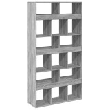 Cumpara ieftin Biblioteca, gri sonoma, 100x33x187,5 cm, lemn prelucrat