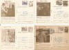 Rom&acirc;nia, lot 4 cărţi poştale circulate, aerofilatelie 5