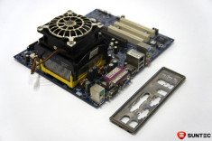 Kit placa de baza Gigabyte, socket 478 + Porcesor Intel Celeron D 2.80GHz + Cooler 8VM533M-RZ foto