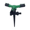 Aspersor Rotativ Automatic 360&deg; cu 3 Brate si 12 Duze Pulverizare MD902 Verde - Ideal Gradina