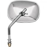 Oglinda Moto Universala Dreptunghiulara, Prindere M10, Tija Aluminiu 12.5cm, 89x125mm, Stanga/Dreapta