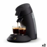 Cafetieră cu Capsule Philips SENSEO ORIGINAL PLUS Negru 1 bar 0,7 L (2 Unități)