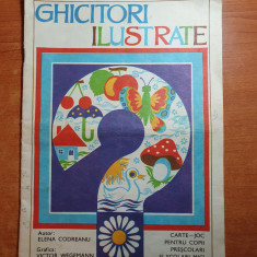 revista pentru copii - ghicitori ilustrate - anii '80