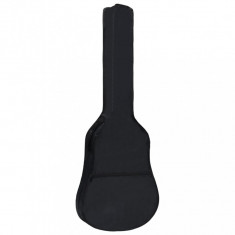 Husă de chitară clasică 1/2, negru, 94x35 cm, material textil