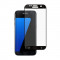 Folie Sticla BlueStar pentru Samsung Galaxy S7 Edge 3D Full Cover acopera tot ecranul Negru