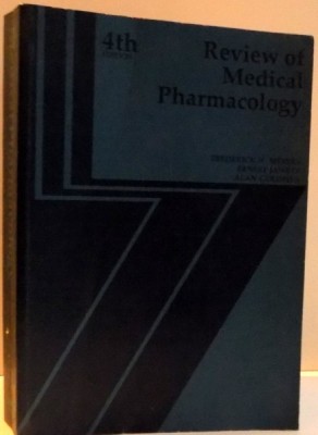 REVIEW MEDICAL PHARMACOLOGY, 4TH EDITION , 1974 foto