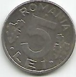 No(2) moneda-ROMANIA-5 LEI1993