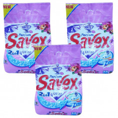 3 x Savex Color, Detergent 2in1, Atuomat, 3 x 2kg foto