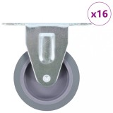 VidaXL Roți fixe, 16 buc., 75 mm