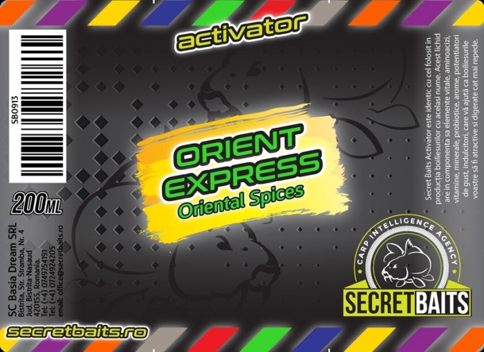 Secret Baits Orient Express Activator 200ml