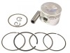 Set Piston ATV 110cc 52.4mm Revo, Bolt 13mm, Segmenti Inclusi - Motor 4T, Piese ATV Linhai