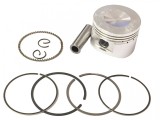 Set Piston ATV 110cc 52.4mm Revo, Bolt 13mm, Segmenti Inclusi - Motor 4T, Piese ATV Linhai