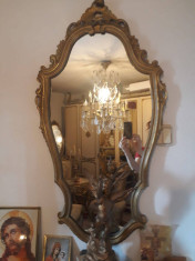 oglinda antica stil baroc/louis/udovic,vintage, 1m H foto