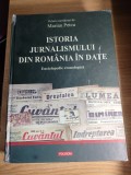 Istoria jurnalismului din Romania in date - Enciclopedie cronologica - Marian Petcu (coordonator), (Editura Polirom, 2012)