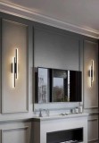 Aplica Led Pentru Perete Neagra, 20W, Lumina Reglabila 3000K-6500K