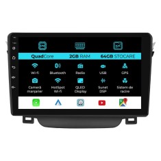 Navigatie Dedicata Hyundai I30 (2011 - 2015), 9Inch, 2Gb Ram, 64Gb Stocare, Carplay