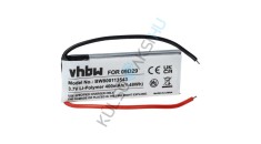 Inlocuire baterie pentru ca?ti fara fir VHBW pentru 09D29, H452050, BAT00008 - 400 mAh 3,7 V Li-polimer foto