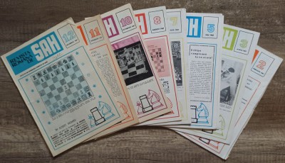 Revista Romana de Sah 1987 (an complet) foto