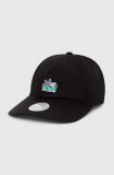 Cumpara ieftin Puma șapcă de baseball din bumbac Skate Relaxed Low Curve culoarea negru, cu imprimeu, 025131 25131