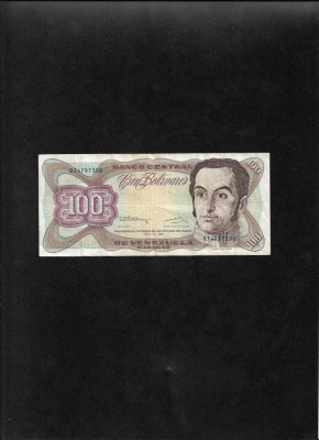 Venezuela 100 bolvari 1992 seria74797396 foto