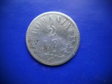 HOPCT ROMANIA 2 LEI 1875 [ 1 ] - ARGINT-REGELE CAROL I