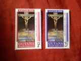 Serie Guyana 1968 - Pastele , 2 valori