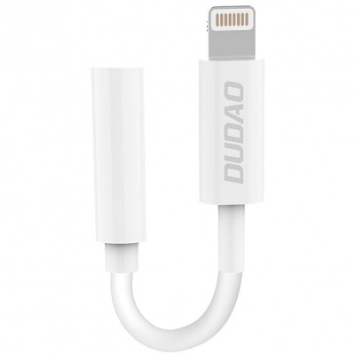Adaptor Audio Lightning - 3.5mm Dudao L16i, Alb foto