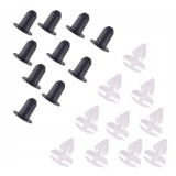Set 10 clipsuri ornament Seat Alhambra, Arona, Toledo; Skoda Rapid, Yeti; VW Beetle, CC, Jetta, Passat, Scirocco, Sharan, Tiguan, Touareg, ornamente