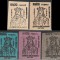 1944 Romania - Set de 5 eseuri Stefan cel Mare, probe de hartie si tipar Cercul Iesenilor