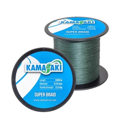 FIR TEXTIL KAMASAKI SUPER BRAID 1000M 0.10MM foto