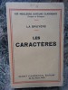 La Bruyere - Les Caracteres