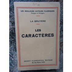La Bruyere - Les Caracteres