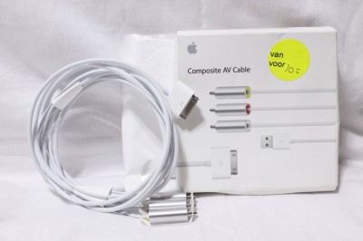 Cablu video composite AV pentru iPhone iPod - original Apple foto