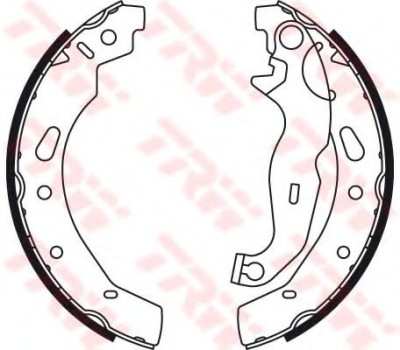 Set saboti frana MAZDA 2 (DE) (2007 - 2015) TRW GS8787 foto