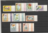 ROMANIA STAMPILATE - LOT 6 SERII FLORA ( LP 524, LP 739, LP 767, LP 794, LP 861, LP 977 )